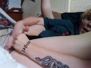 baby makes herself cum listening to lesbian asmr 9/16