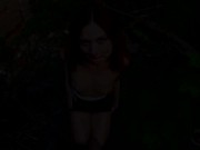 Golden rain after sex and blowjob in the abandoned manor.Drinking pee 16/16