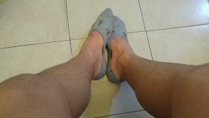 Fetiche de pies estimulación con masaje