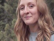 Big Boobs Amateur Nympho Fucks Daddy Hard in Tent POV Public - Horny Hiking 2/16