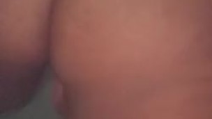 Fat ass bouncing on my toy