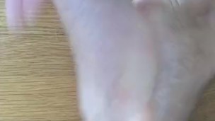 Sexy Trans Foot Massage