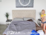 SPYFAM stepsister CUMS All over big dick 2/16