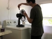 I screw my fan on stream  15/16