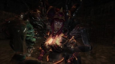 skyrim Two worms fuck Alexstrasza