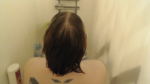 Shower tease
