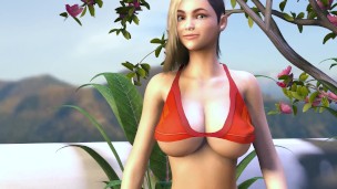 Tall Teen Grows Huge Overflowing Boobs - Bursting Out of her Tight Bikini