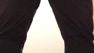 BBW Mature MILF Desperation Pissing Peeing Pants Panties