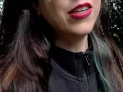 Peeing out in the forest 4/16