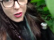 Peeing out in the forest 8/16