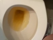 Messy Pee Splashing Everywhere 13/16