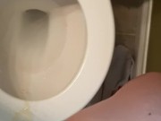 Messy Pee Splashing Everywhere 9/16