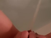 Pissing in the tub 5/16