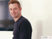 LoveHerFeet - Busty Brunette MILF Ivy Lebelle Gets Plugged By The Cable Guy 5/16