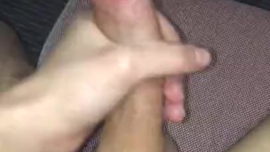 Barely legal twink jerking off