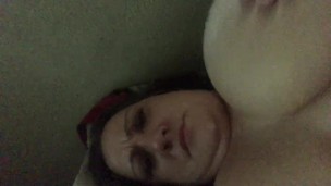 Lotion on my nipples