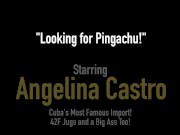 Dick Hungry Cuban Angelina Castro Sucks A Stranger's Cock! 1/16