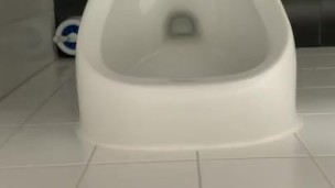 Horny cumshot at work