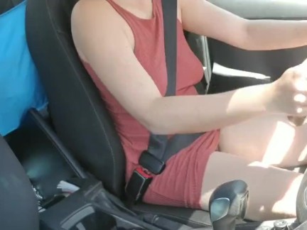 Going for a car ride, cum with me!