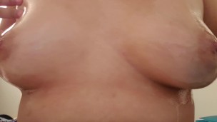 Oil and boobs