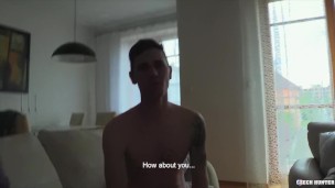  CZECH HUNTER 430 - Young Footballer Gets A Confident Boost With Some Cash Thrown At Him