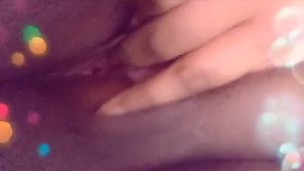 Playing with my wet fat pussy