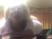 Bouncing faces humping the bed