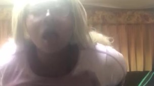 Bouncing faces humping the bed