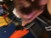 stroking hard dick - Screenshot 11 of 16 - Cum