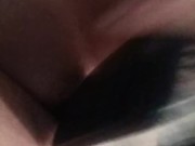 Masturbating with my brush