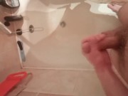 husband on a business trip Masturbates and cums for me