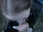 Real Public Sex Near The Railroad | CUM IN PANTIES 13/16