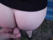 Real Public Sex Near The Railroad | CUM IN PANTIES 9/16