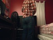 Full Strip Tease and Cumshot on your face 1/16