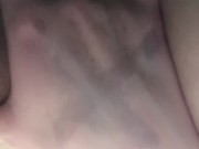 Making myself cum after shower