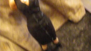 BBB preview: Ava Vincent "Little Black Dress in WC pop"cum only AVInoSloMo