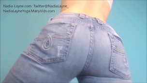 Ass Worship: Trying on Jeans