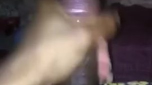 Busting a nut with coconut oil