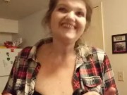 Sex Talk PART 2 MILF Talks about bondage nipple clamps and suckers. Toys an 14/16