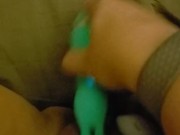 Horny Hairy Milf Pussy and the Quick Creamy Cum and Sexy Moan