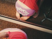 Ginger Redhead Teen Woke me Up for a Blindfold Blowjob in Night Mask 5/16