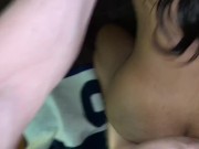 White Guy Fucks Hot Black Step Sister So Hard He Cums All In Her Pussy 15/16