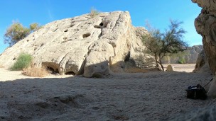 Anita Blue Rock Climbing