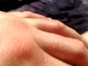 Stuffing FAT COCK into BIG OILED UP ASS + Pussy 5/16