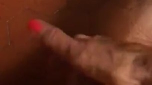 Hot slut fingering and tasting her cum