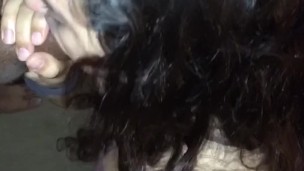 Curvy Mexican latina Milf cheating Horny and fucking black dick