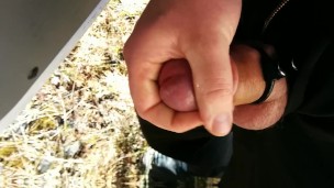Van Driver Public Pissing & Cum - SlugsOfCumGuy