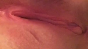 Moaning as I have a quick orgasm with toy