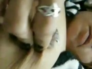 Hard nipple pinching