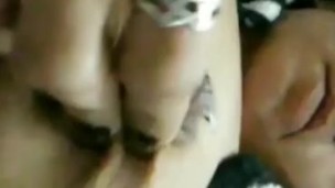 Hard nipple pinching